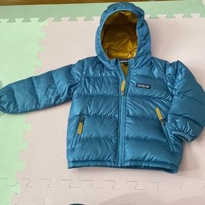 Blue Patagonia kids jacket